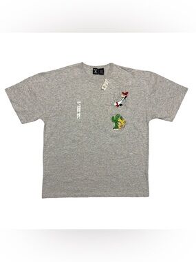 Vintage 1997 Cartoon Network Quick Draw McGraw Embroidered Pocket T Shirt Large